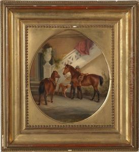 Before The Ride by Rudolph Friedrich Suhrlandt
