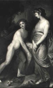Der Junge Theseus Findet Das Schwert Seines Vaters by Rudolph Friedrich Suhrlandt