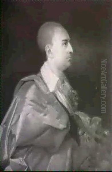 Portrait Of David Garrick, The Celebrated Actor - view 1
