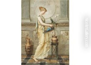 Roman Lady With Pitcher