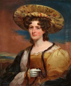Possible Portrait Of Alwina Agnes Clementina Bohlen In An Exotic Silk Hat Possible Portrait Of Alwina Agnes Clementina Bohlen In An Exotic Silk Hat