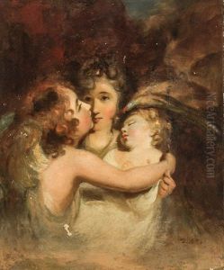 Guardian Angels (after A Painting By Joshua Reynolds)