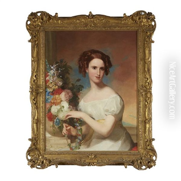 Portrait Of Miss Kirkman Of Nashville, Tn, 1826 - view 1