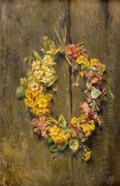Stillleben: Blumenkranz - view 1