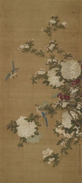 Birds And Flowers - view 1
