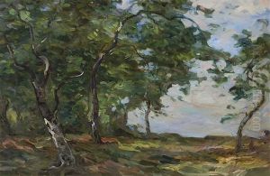 Forest Interior by Thure Sundell