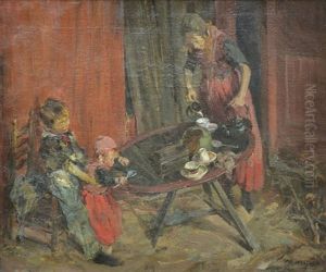 The Tea Party by Karl Frederick Sundt-Hansen