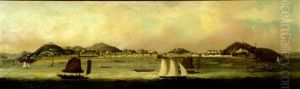 Panoramic View Of The Peninsula Of Macao
