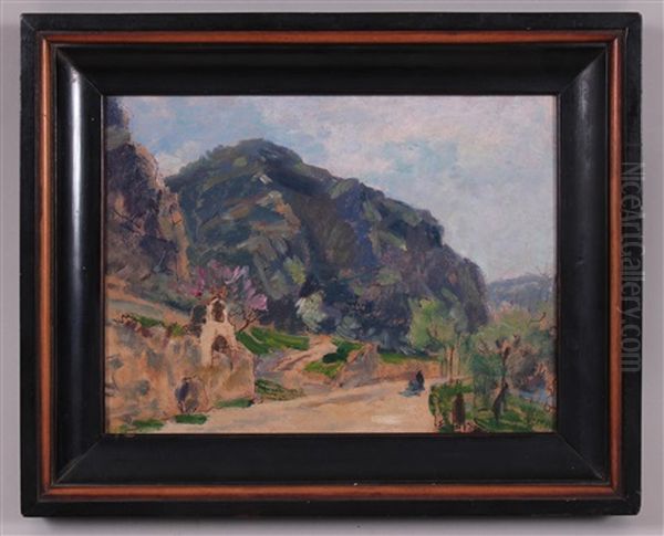 Strase Mit Bildstock In Der Wachau - view 1