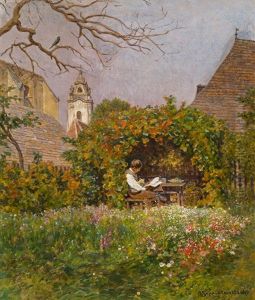 Garden In Durnstein by Max Suppantschitsch