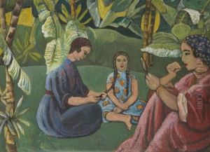 Femmes A La Toilette