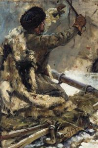 Cossack (study For Siberia's Conquest By Yermak)