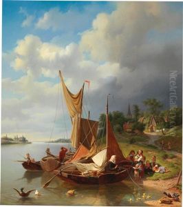 The Apple Seller by Gustav Sues