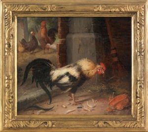 Rooster by Gustav Sues