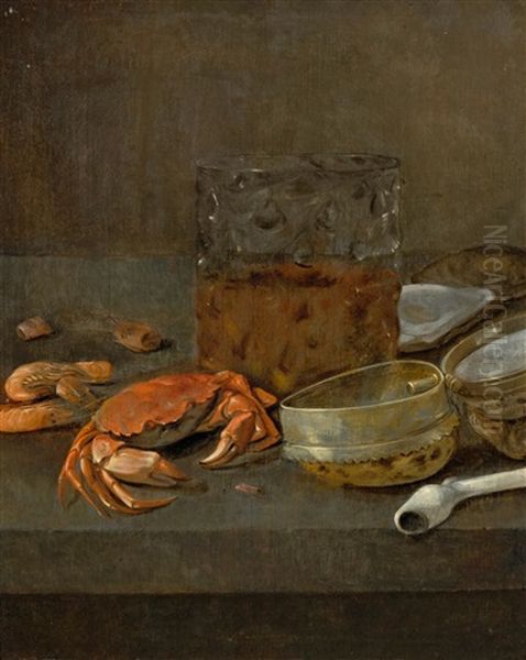 Still-life With Crab And A Pipe - view 1