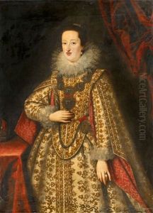 Portrait Of Empress Eleonore Gonzaga Portrait Of Empress Eleonore Gonzaga