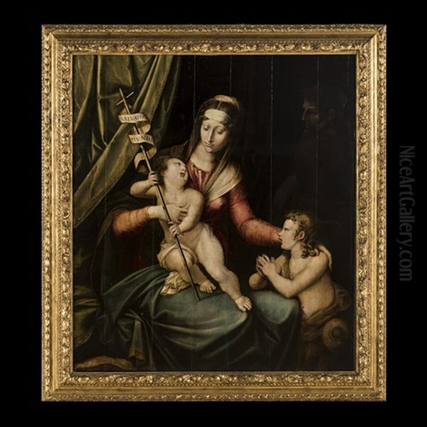 La Vierge A L"enfant Et Saint Jean Baptiste - view 1