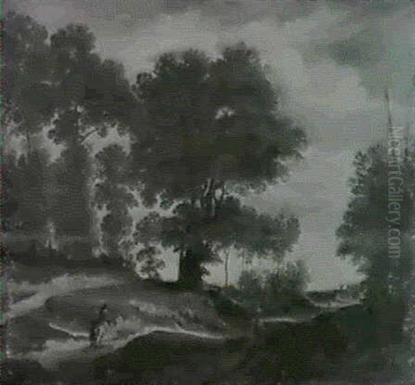 Promeneurs Sur Un Chemin - view 1