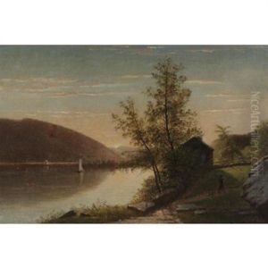 Hut On The Hudson by James Augustus Suydam