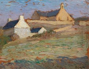 Pres De La Chapelle Porz-guen, Bretagne by Marc Aurele de Foy Suzor-Cote