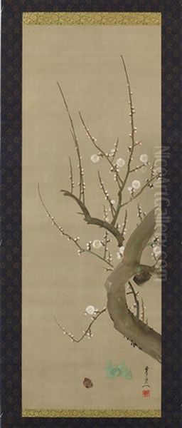 Red And White Plum Blossoms - view 1