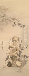 Darstellung Von Sennin (+ Another; Pair) by Takeshi Suzuki