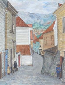 Fra Bergen by Anders Castus Svarstad
