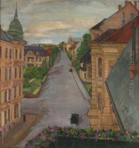 Fra Thomas Heftyes Bakken by Anders Castus Svarstad