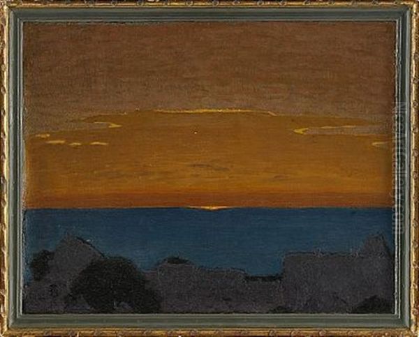 Solnedgang I Havet - Visby - view 1