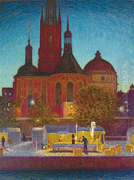 View Of The Riddarholm Church, Stockholm - view 1