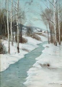 Stream In Winter