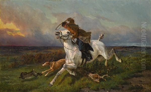 Hare Coursing - view 1