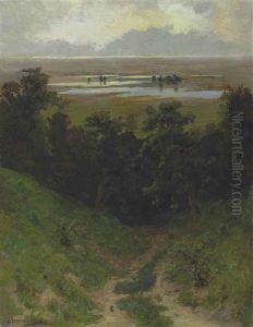 Flooded Plain by Sergei Ivanovich Svetoslavsky