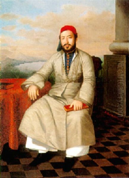 A Gentleman In Turkish Attire - view 1