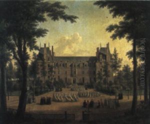 Le Chateau D'ecouen Avec Les Jeunes Filles De La Legion D'honneur.