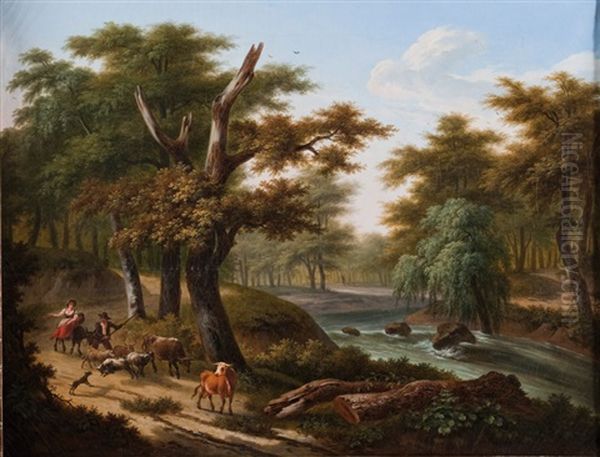 Le Berger Et Son Troupeau - view 1
