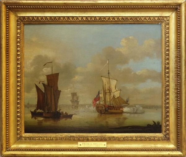 Moored Shipping - view 1