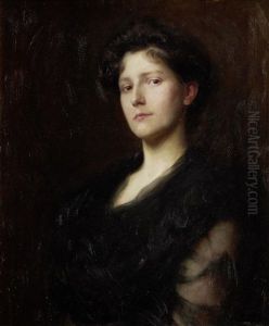 Portrait Of A Woman In Black