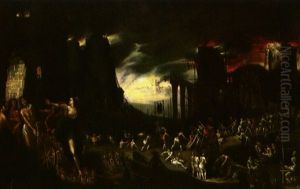 Proserpina Condotta All'inferno by Jakob Isaacsz Swanenburgh