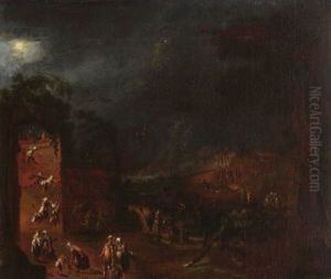 Hexensabbat (walpurgisnacht) by Jakob Isaacsz Swanenburgh
