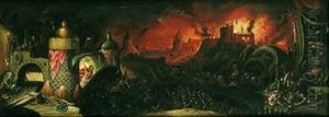 Le Christ Aux Limbes by Jakob Isaacsz Swanenburgh