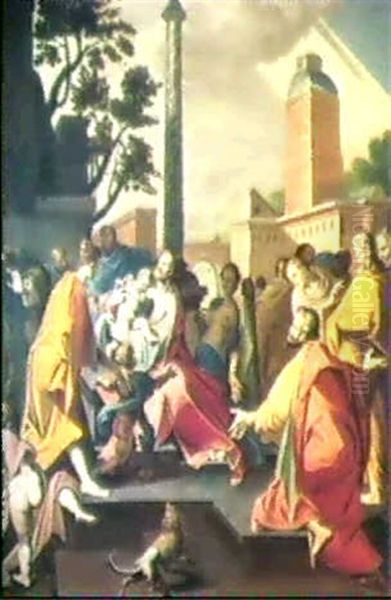 Jesus Segnet Die Kinder - view 1