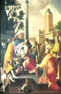 Jesus Segnet Die Kinder by Jan Swart Van Groningen
