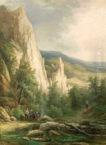 Rast In Den Bergen - view 1