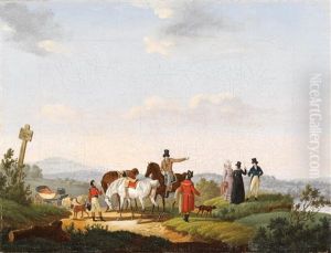 Begnung Auf Der Landstrase Begnung Auf Der Landstrase