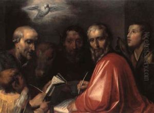De Fire Apostle by Gerrit Pietersz. Sweelinck
