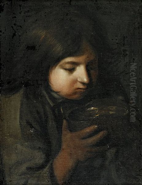 Boy With A Bowl - view 1