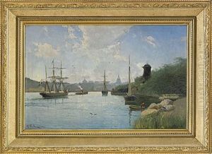 Stockholms Inlopp by Christian Fredrik Swensson