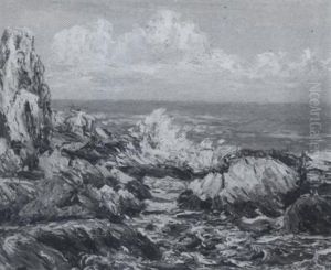 Rocky Coast by William Ottis Swett Jr.