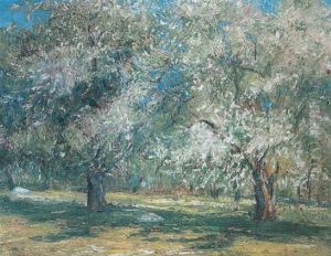 Apple Blossoms, Dutchess County, New York by William Ottis Swett Jr.